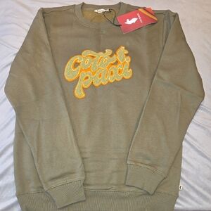 Cotopaxi Olive Crewneck Sweater